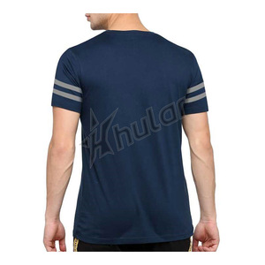 Vente en gros T-shirts d'été sur mesure pour hommes Nouveau design T-shirt à col en O avec logo imprimé sur tissu en jersey Vêtements d'été personnalisés - Product Image 3