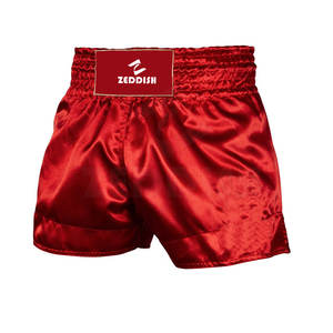 Pantalones cortos de Muay Thai con logotipo personalizado para hombre, pantalones cortos tailandeses con tarifa de venta completa, pantalones cortos tailandeses para hombre más vendidos - Product Image 1