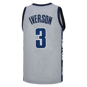 Maillot de basket-ball personnalisé pour hommes en polyester noir à séchage rapide et respirant avec numéros et nom pour hommes - Product Image 2