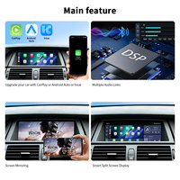 EASYGUARD Boîtier décodeur CarPlay Android Auto sans fil Plug & Play pour BMW E90 E91 E92 E93 E60 E61 X5 E70 X6 E72 2005-2008
