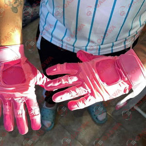 Prix d'usine Gants de frappe de baseball en cuir personnalisés pour la protection des mains Gants de softball en cuir Cabretta de qualité supérieure - Product Image 1
