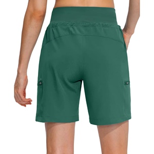 Pantalones Cortos Deportivos para Mujer, Transpirables, de Secado Rápido, Cintura Elástica, para Correr y Entrenar, Logotipo Personalizado, OEM, Venta al Por Mayor, Ropa Deportiva Femenina - Product Image 2