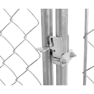 กรงสุนัขเหล็กชุบสังกะสีสั่งทำจากโรงงานโดยตรง ขนาด 2x2x2 เมตร กรงสุนัขกลางแจ้งขนาดใหญ่พร้อมผ้าคลุมกันน้ำ - Product Image 3