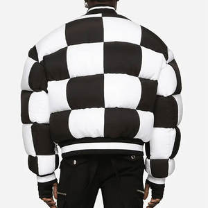 บริการ OEM แบบปรับแต่งได้ เสื้อแจ็คเก็ตพัฟเฟอร์ผู้ชายทรงปกติ ซิปกันลม ผ้า softshell หนานุ่ม คุณภาพสูง ระบายอากาศได้ดี สินค้ามาใหม่ - Product Image 4