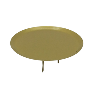 Decoración de eventos, soporte de pilar de vela de oro de hierro de Metal de calidad superior y soporte de vela para decoración de boda hecho a mano - Product Image 1