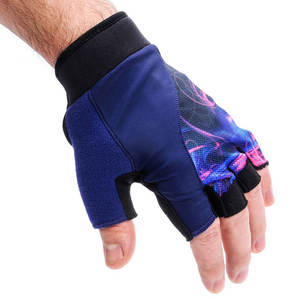 Gants de fitness à demi-doigt personnalisables en cuir équipement d'entraînement réglable pour gymnastique haltérophilie cyclisme-Logo personnalisé en gros - Product Image 4