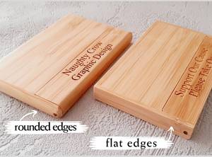 Modern Style Wooden <b>Card</b> Holder <b>Wallet</b> Handmade Solid Wood Case for Credit, Debit & ID <b>Cards</b> - Product Image 4