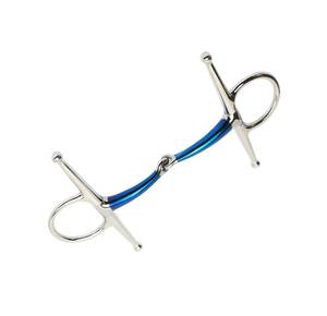 Nueva llegada de cobre con incrustaciones de D-Ring Snaffle Horse Bit para equipo de equitación inglés fabricado por TARIQ MFG CO - Product Image 5