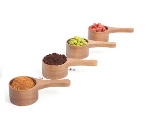 Wooden Measuring <b>spoon</b>, Sturdy Healthy and Safe <b>Coffee</b> <b>Spoon</b> for <b>Coffee</b> Tea and more spices scoop measuring <b>spoon</b> - Product Image 1