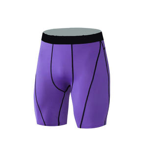 Oem Service Fashion Famous High Quality Soft Fabric <b>Men</b> <b>Compression</b> <b>Shorts</b> Latest design durable Quick Dry <b>Compression</b> <b>Shorts</b> - Product Image 2