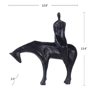 Décoration d'art animalier en métal de luxe moderne pour le salon, décoration de cérémonie ou cadeaux, sculpture polie moderne, Zahid Exports - Product Image 6