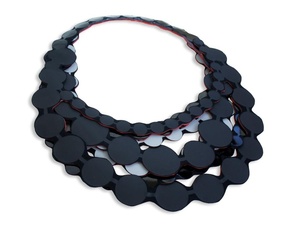 สร้อยคอเขาควายวัวมาใหม่สวยเครื่องประดับกระดูกรูปสัตว์ขัดเงาลูกปัดดีไซน์ธรรมชาติสำหรับผู้หญิงงานแต่งงาน - Product Image 6