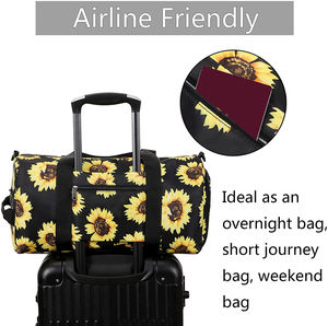 Bolsa de Deporte Redonda de Poliéster, Precio de Fábrica, Bolsa de Viaje, Bolsa de Gimnasio, Bolsa de Hombro para Hombre y Mujer - Product Image 5