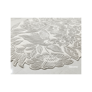 Tapis tufté en laine au design géométrique contemporain pour chambre à coucher moderne, salon, hall d'hôtel et style intérieur de bureau de luxe - Product Image 1