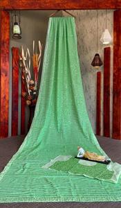 La plus belle et la plus attrayante georgette, lourde séquence, saree de travail avec blouse pièce indienne, vêtements pour femmes, pas cher, prix bas, vente en gros - Product Image 5