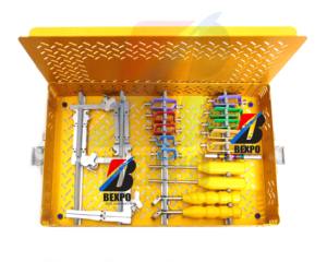 Juego de Instrumentos de Retracción Cervical de Columna Vertebral Ortopédica, Material de Acero Inoxidable, Fabricado por Bexpo Professional Surgical - Product Image 2