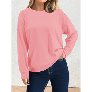 Sweatshirts à capuche avec impression 3D de Offre Spéciale logo personnalisé Sweatshirts à capuche pour femmes Sweatshirts à capuche et sweatshirts en coton à épaules tombantes - Product Image 4