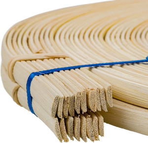 Peau plate en rotin de 2mm de largeur Prix très compétitif du Vietnam, Poteau de canne en rotin durable Noyau de rotin ovale en gros - Product Image 4