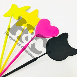 Espejo de Maquillaje de Acero Inoxidable con Recubrimiento en Polvo Amarillo con Diseño de Estrella, Corazón, Mariposa, Nuevo Espejo Cosmético de Visón Sostenible - Product Image 3