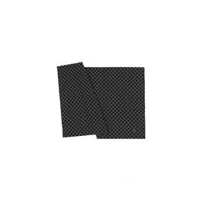 Black Printed Diamond Pattern Shawl 65x190 - Product Image 1