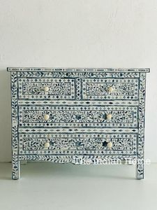 Handmade <strong>Bone</strong> <strong>Inlay</strong> Console Table with Brass <strong>Indian</strong> Living Room Furniture Modern MDF. <strong>Bone</strong> and Brass