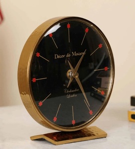 De Maison Decor <b>Modern</b> Square Table <b>Clock</b> Metal Frame Black Face Roman Numerals Living Room Home Decor <b>Wall</b> <b>Clock</b> - Product Image 4