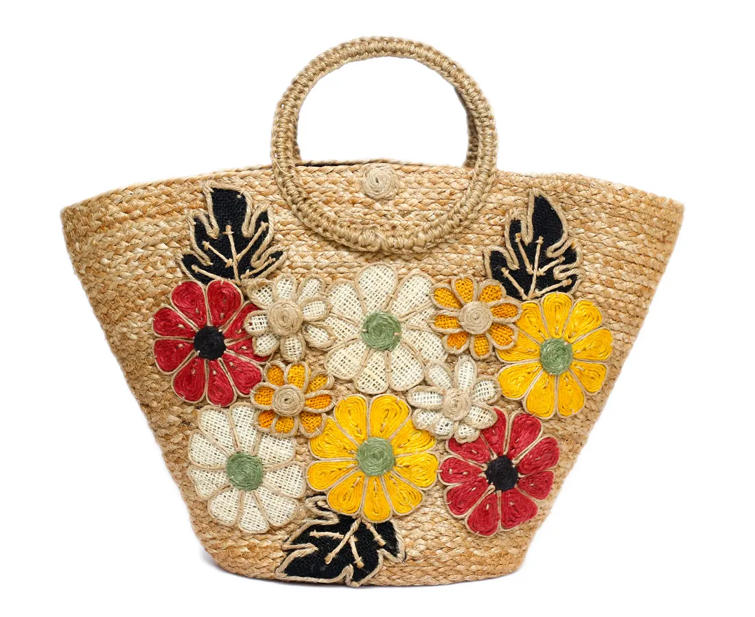 New Designable handwork bag Stylish Tote Beach Bag For Women and Shopping Bag For ladies Fashionable Handbag, Made In Bangladesh