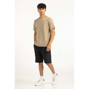 เสื้อยืดพิมพ์ลายเรียบแบบสวมใส่สบาย ผ้าถักนุ่ม รุ่น MN-TS-SS26-019-B พิมพ์ลายด้วยเทคนิคซิลค์สกรีน - Product Image 6