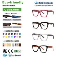 Montures de lunettes écologiques et durables en bio-acétate, qualité supérieure, confortables pour hommes et femmes