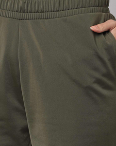 Ensemble de survêtement d'hiver pour femme de haute qualité, deux pièces, doublure polaire, antibactérien, respirant, écologique, grande taille, livraison rapide - Product Image 6