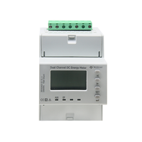 Compteur d'énergie à double source Capteur Modbus CT Chargeur EV Compteur d'énergie DC Compteur d'énergie avec certificat IEC