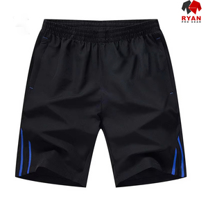 Impression de logo avant par transfert de chaleur séchage rapide personnalisable OEM/ODM Short élastique taille moyenne de style de rue haute pour hommes - Product Image 3