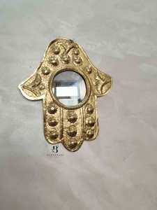 กระจกเครื่องสำอางรูปหัวใจที่หุ้มด้วยเพชรหรูหราระดับไฮเอนด์พร้อมกระจกที่จับที่มีมูลค่าสูง - Product Image 1