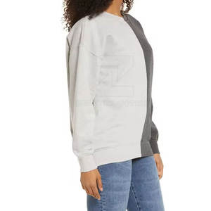 Directo de fábrica Precio al por mayor Mujeres Invierno Casual 100% Algodón Transpirable Sudadera Bajo MOQ Mejor precio para la venta en línea - Product Image 4