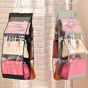 Organizador Colgante de PVC de Alta Calidad con 6 Bolsillos, Bolsillos Transparentes de PP para Ahorrar Espacio - Product Image 2