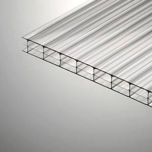 แผ่นโพลีคาร์บอเนตแข็งขนาด1.3มม.-10มม. ทันสมัยหลังคาพลาสติกใสสำหรับกลางแจ้งและในร่มโรงพยาบาลโรงแรมสระว่ายน้ำ - Product Image 1