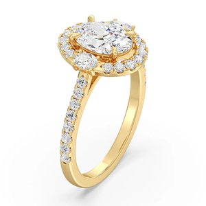 Anillo Halo Solitaire - Product Image 2