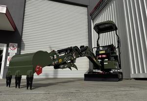 HAIHONG CTX 8012 Pro Pack Promotionnel Excavatrice sur Chenilles 1.3T 2 Vitesses Moteur Yanmar Bosch Rexroth Engrenage à Couple Élevé - Product Image 4