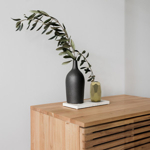 CGV5106GD - Small Gold Geometric <b>Vase</b> - 3.7 W x 6.1 H - Product Image 5