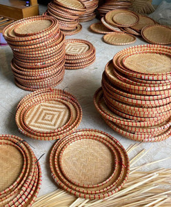 Producto de bambú para decoración: cesta de bambú para aventar de proveedores de Vietnam, cesta hecha a mano para almacenamiento de alimentos - Product Image 2