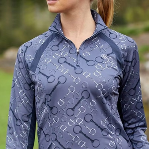 Latest Design Equestrian Clothing <b>Long</b> <b>Sleeve</b> Heat-Transfer Printed Breathable Quick Dry Plus Size Adult <b>Base</b> <b>Layer</b> Running - Product Image 1