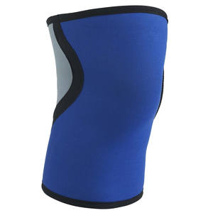 Manchons de genou en néoprène personnalisés, compression robuste pour le crossfit, l'entraînement en salle de sport, la musculation et les squats - Product Image 1