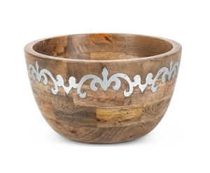 <b>Top</b> Selling Customized Size Acacia Wood Serving Bowl Handmade in India for Party Occasions-Online at Best Price - Product Image 2