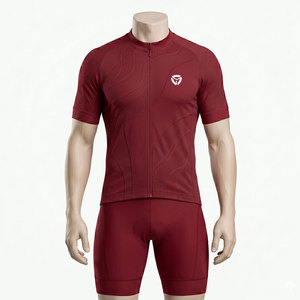 Uniforme de Ciclismo Resistente para Hombre, Ajuste Flexible, Tela de Alto Rendimiento, Apto para Entrenamientos, Carreras y Uso Diario - Product Image 1