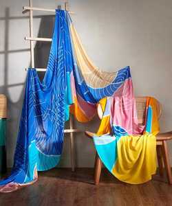 Vêtements de base réguliers Saree en satin de soie Saree avec contras Blouse Piece Indian Women Wear Sari Low Price Wholesale Surat Garment - Product Image 4