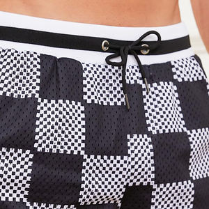 Nuevos pantalones cortos profesionales de malla personalizados para hombre, pantalones cortos de playa de doble capa de baloncesto en blanco, pantalones cortos de malla de verano - Product Image 3