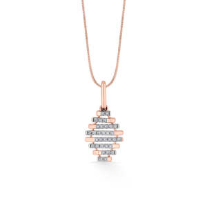 18K Gold Pearl Cross Pendant Necklace for Wedding & Engagement - Product Image 3