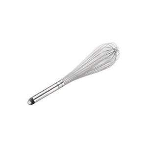 Petit fouet de cuisine en acier inoxydable (35 cm) – Batteur à œufs écologique pour mélanger, méthode manuelle, durable, en métal et plastique - Product Image 1