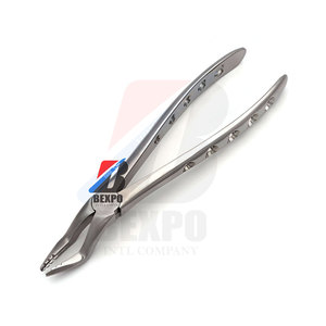 Dentaire chirurgical #13 Pince à extraction douce Manuel 4.5mm Mâchoire inférieure Dentiste Dents Pince Acier - Product Image 5