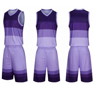 Ensemble d'uniformes de basket-ball pour hommes respirants de haute qualité Logo personnalisé Sublimation sportive anti-UV à séchage rapide Nouveau design de style à bas prix - Product Image 2